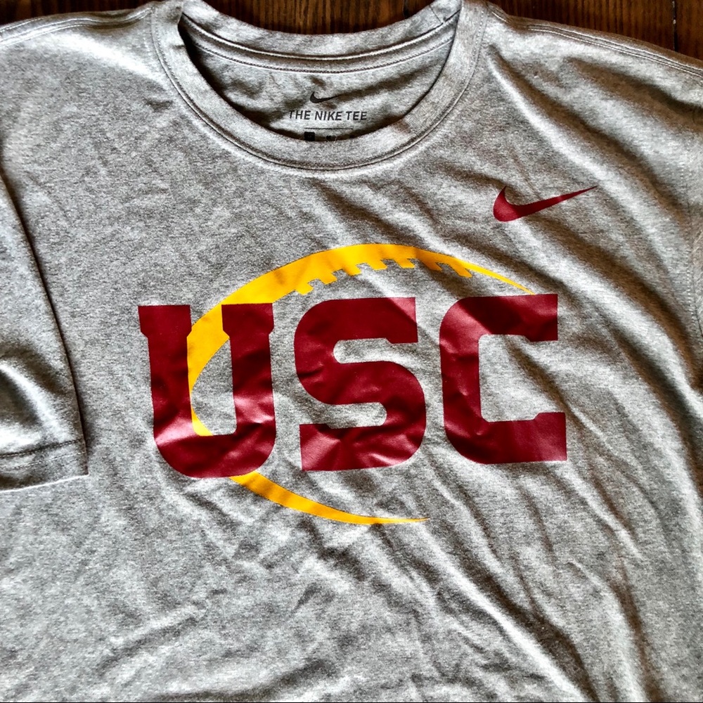 Limited USC Nike Men’s T-Shirt Short Sleeve medium - Picture 2 of 3